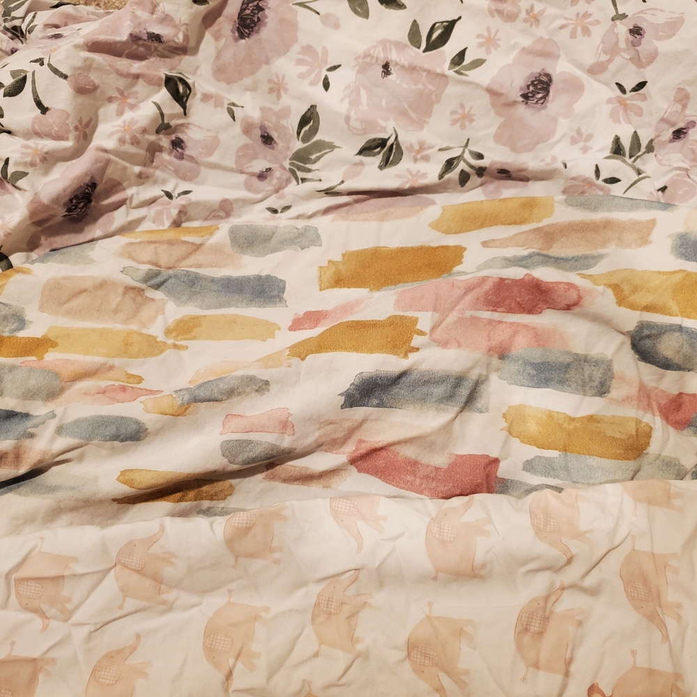 Pottery Barn Crib Sheets- Set Of 3